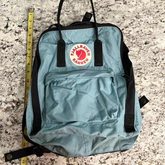 Fjallraven Kånken Sky Blue and Black Backpack - Picture 2 of 6